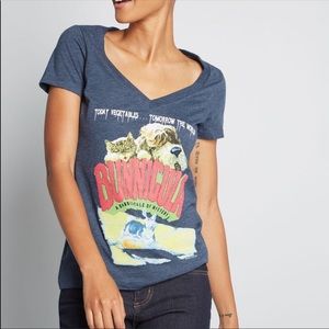 ModCloth “Out of Print” size S BUNNICULA graphic t
